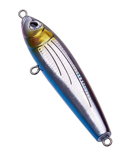 Воблер (стикбейт) Pro Hunter Pike Minnow 60гр (#04 Silver Blue)