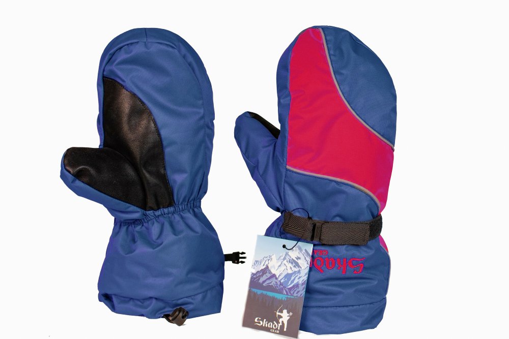 Рукавицы SKADI GEAR Dickson (тк.Lokker) (Navy/Red) 