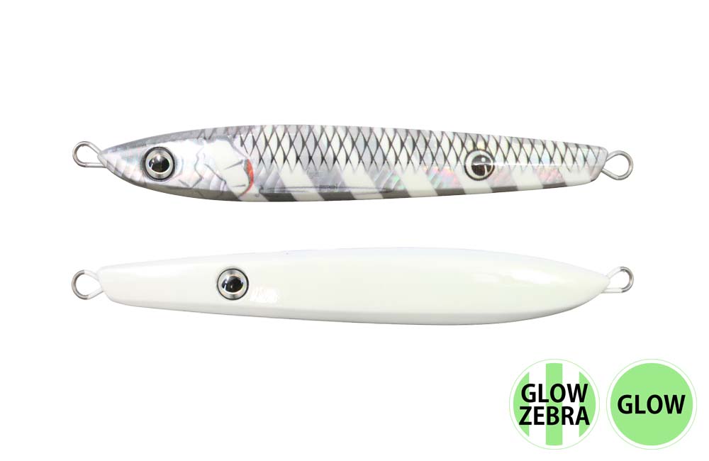 Пилькер ISSEI Umitaro Neko Metal 100g #032 Silver Glow Zebra 484813 (СИМА. ГОРБУША. КЕТА)