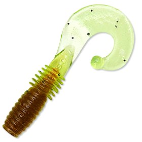 Твистер Megabass Rocky Fry Curly Tail 1,5" (3,81см) Watermelon Pepper