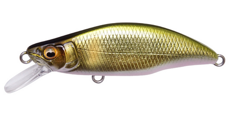 Воблер MEGABASS GREAT HUNTING 51 HUMPBACK (FS) 51mm 5.1g #06 AL Shiny Keimura AYU 494338