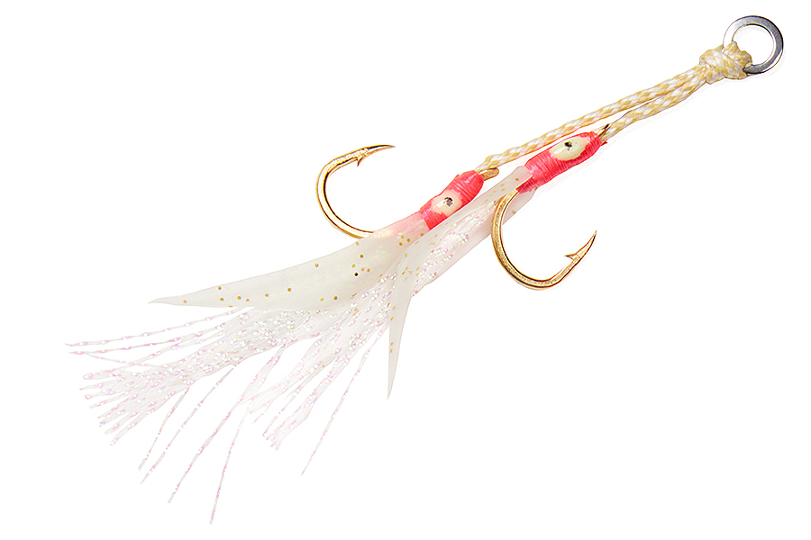 Крючки Double assist hook Asari Flash Fly M #01