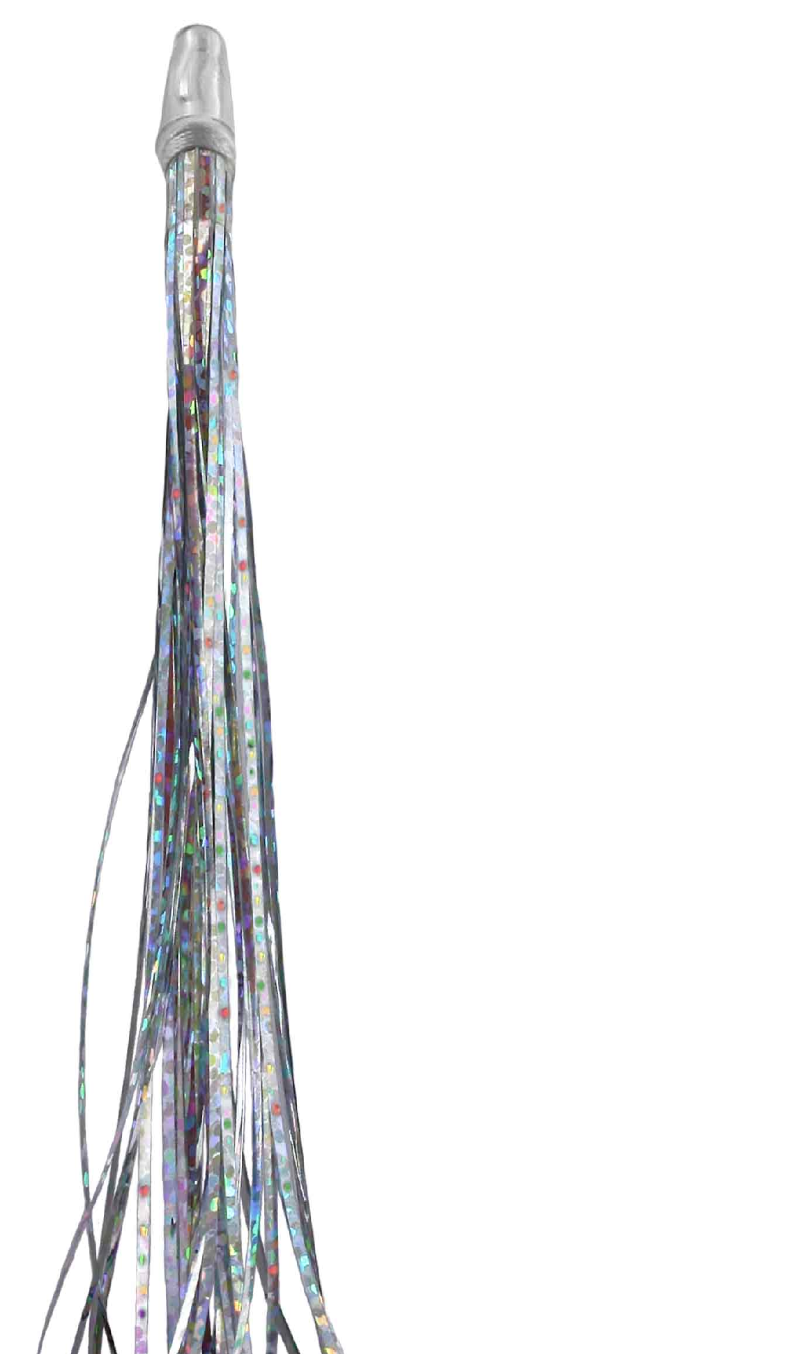 Люрекс GIBBS Mylar Squid Insert Lazer Silver 07407