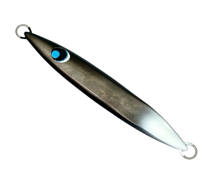 Пилькер UROCO Jig Center Short 125g #251AWG BK Smoke/Glow End 100522 (СИМА. ГОРБУША. КЕТА)
