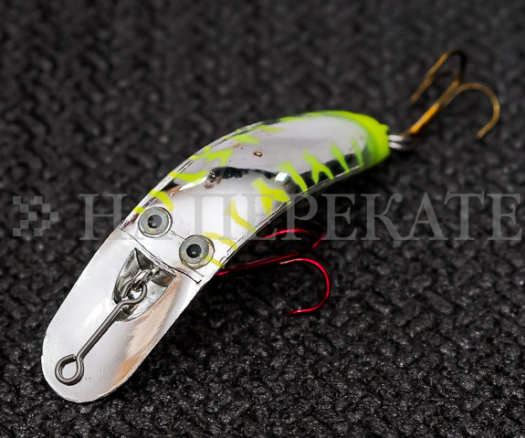 Блесна троллинговая Pro-Troll StingFish SF10-384 Chrome Chartreuse Tiger