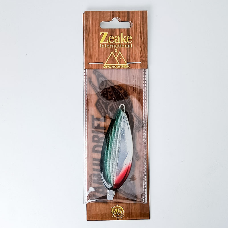 Блесна на кету ZEAKE KAMUI DRIFT 45g 70mm #NATURAL BAIT ALUMINUM/BACK GLOW 4823