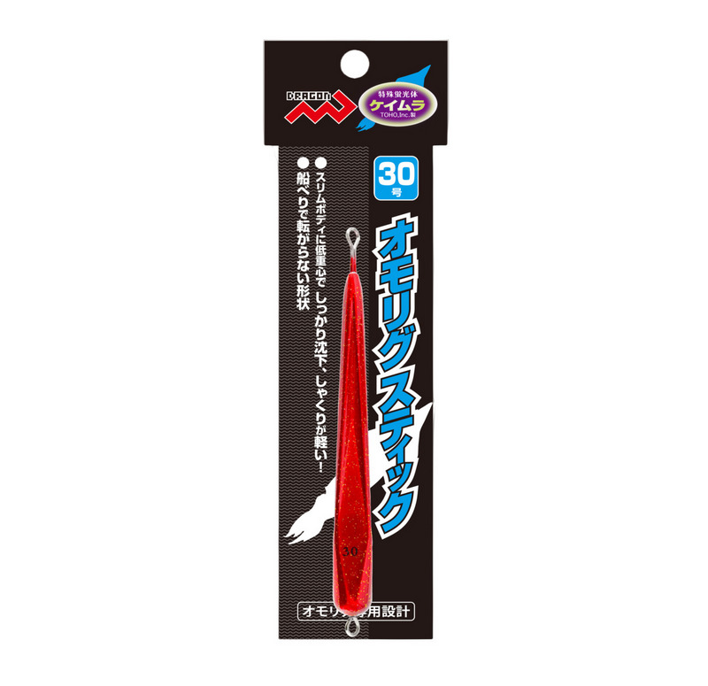 Груз кальмарный MARUSHIN Dragon Omorig Stick #30 120gr RED LAME KEIMURA 161660