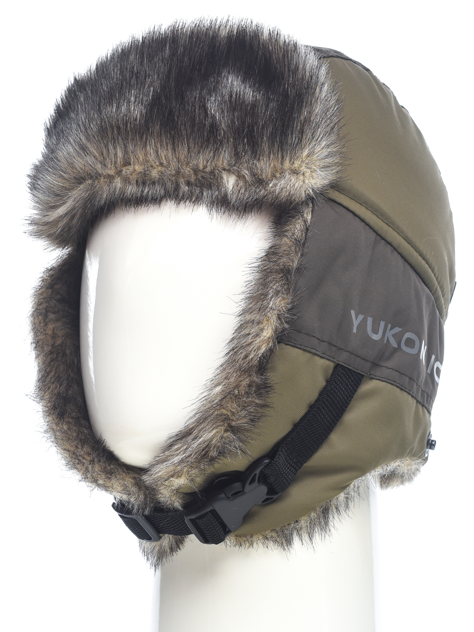 Шапка ушанка зимняя Huntsman Yukon Ice (тк.Breathable) (Хаки) р.58-60