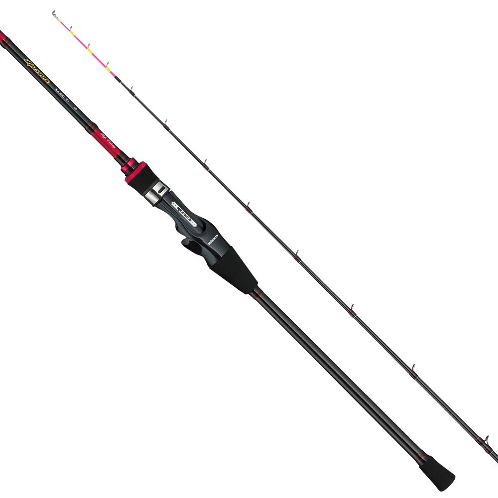 Удилище бортовое ALPHATACKLE Alfa Sonic Karei 82-160 Right 1.6m 120-160g (30-40go) 512465