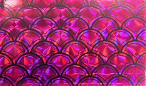 Наклейка Suteki Laser Scale Pink PK-0203 5x30cm 0599