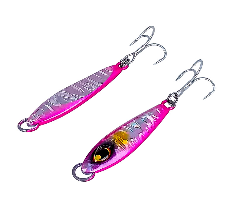 Пилькер TSURUGIYA GAN JIG 16g #22 Pink Silver