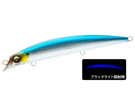 Воблер DUEL AILE MAGNET TG DARTER SLIM FLOATING 145F 29g 145mm F1259-MKBK