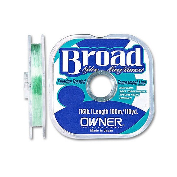 Леска OWNER Broad Nylon 100m 0.33mm 9.4kg 