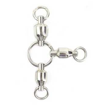 Вертлюг M&W Ball Bearing 3way Swivel #6x5 86kg (уп.2шт) 010108