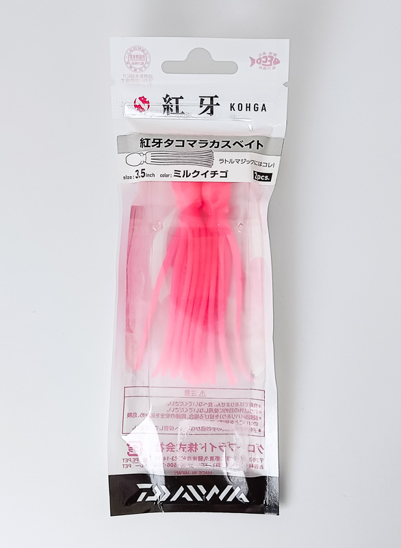 Октопус DAIWA KOHGA TAKO MARACA BAIT #3.5 (105mm) 2шт. pink 4899