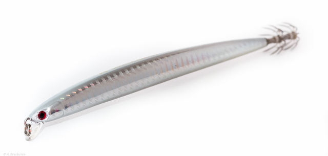 Кальмарный воблер DTD GAVUN CALAMARI 130mm 10.2gr Pearl (30323-PL)