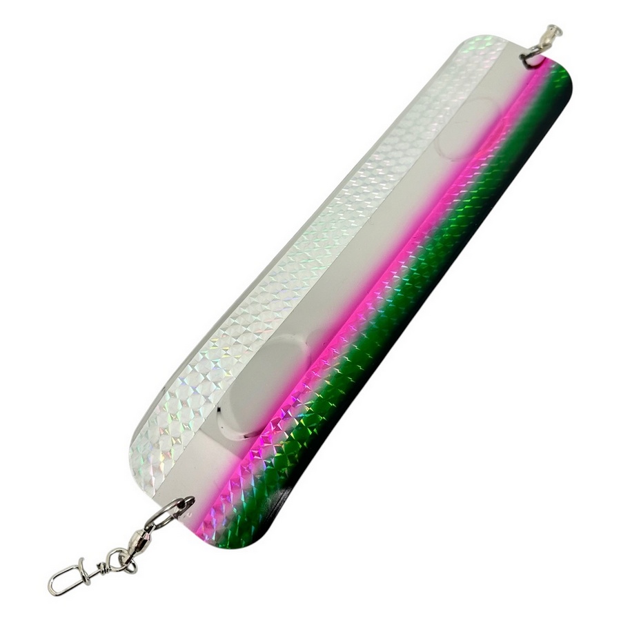 Флешер Salmon Flasher #103 Black Green Pink UV