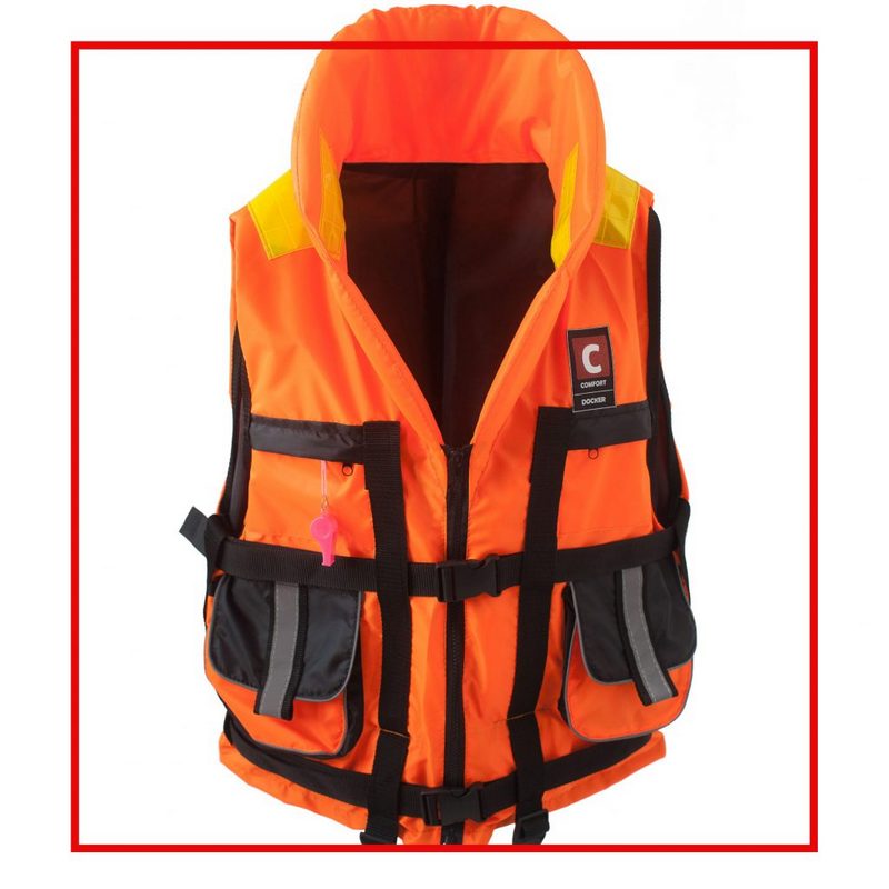 Жилет спасательный COMFORT DOCKER (Докер) 80кг