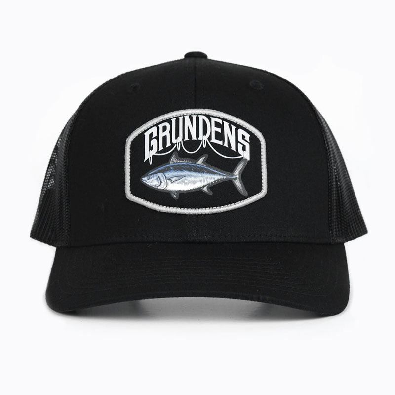 Кепка Grundens Bluefin Trucker Solid Black 50246-010-0001