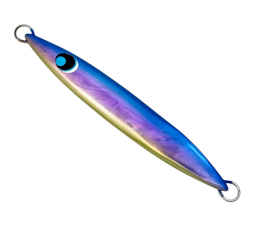 Пилькер UROCO Jig Center Short 125g #262AWG Blue Purple/HD Glow 100539 (СИМА. ГОРБУША. КЕТА)