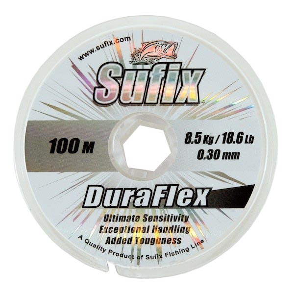 Леска SUFIX Duraflex 100m 0.33mm 10.7kg Clear