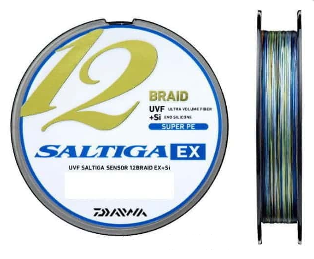 Шнур плетенный DAIWA UVF SALTIGA X12 PE #10 300m 281836