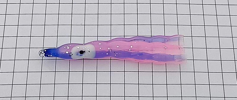 Октопус Shark 4.5cm #13 Pink Blue Stripe (уп.20шт)