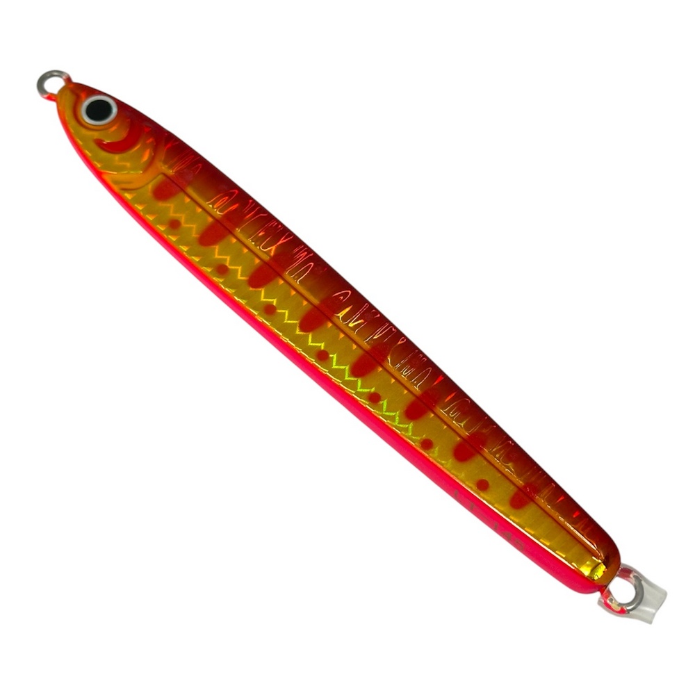 Пилькер OKA CRAFT Jig LT Blossom 145g #Red Gold Glow Smelt 738848