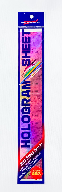 Наклейка голографическая MARUSHIN HOLOGRAM SHEET 5*30cm #PINK AWABI 107293