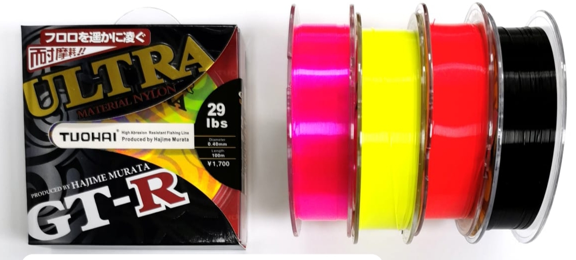 Леска ULTRA GTR 0.35mm 25lb 100m (Red)