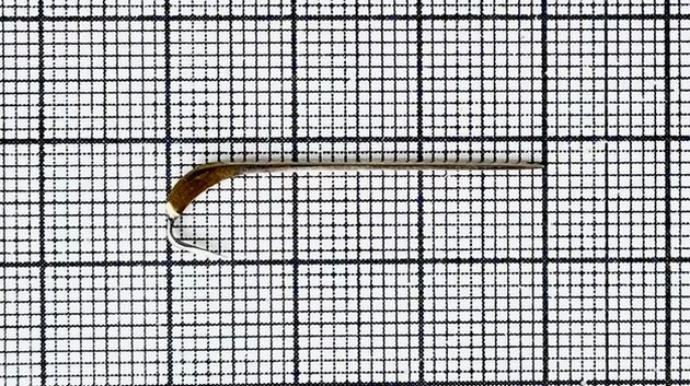 Блесна зубаринно-наважья 30мм (зеленка-мельхиор) (Проф.)