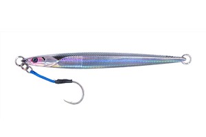 Пилькер JACKALL BamBluz Jig Semilong 120g #G-0202 Slim Border Silver 3542