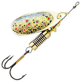 Блесна DAM Effzett Natur 3D Spinner 10gr Brown Trout 5130010