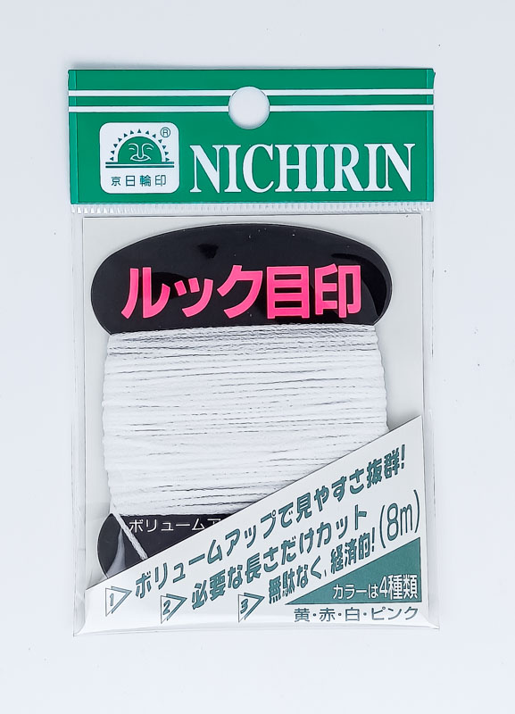 Нить NICHIRIN Look Mark White 0916