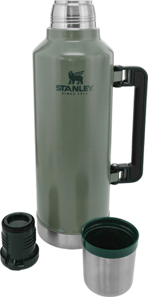 Термос STANLEY Classic 2,3L (10-11968-001) тёмно-зелёный