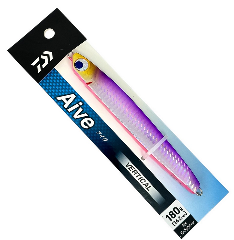 Пилькер DAIWA Aive Vertical 180g #PH Purple Queen 455216 (СИМА. ГОРБУША. КЕТА)