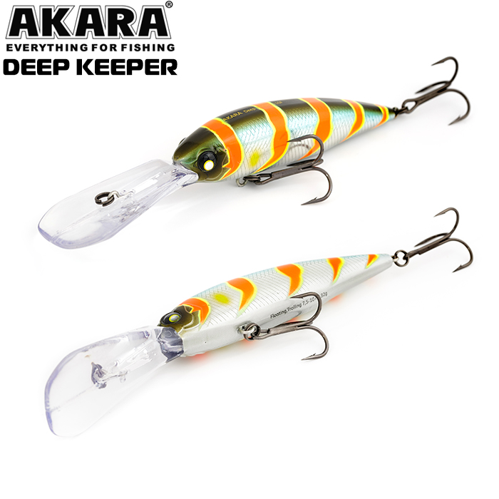 Воблер AKARA Deep Keeper 110F 32 гр. (1-1/7 oz 4,3 in)  A106 (DK100F-A106)