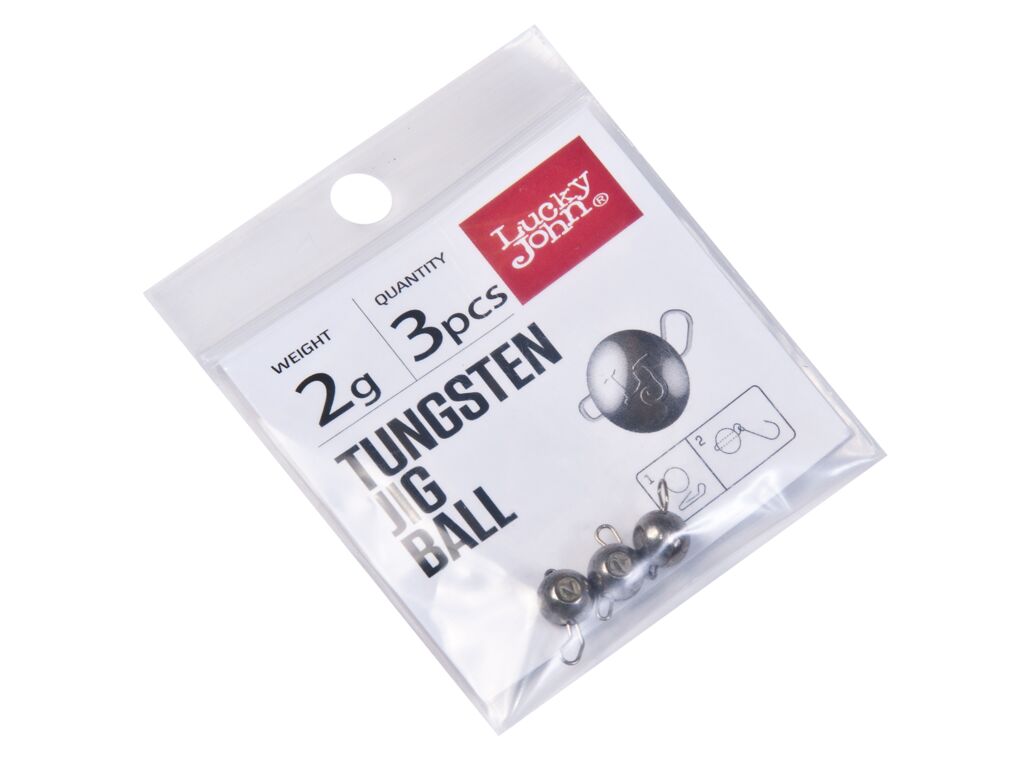 Груз-головки LUCKY JOHN Pro Series Tungsten Jig Ball 2g (3шт) LJTB-002