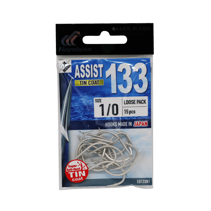 Крючки Hayabusa Assist 133 #2/0 (уп.12шт)