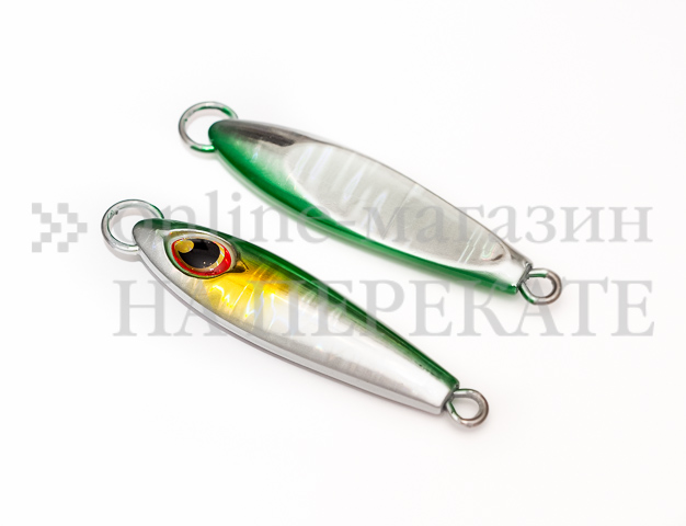 Пилькер TSURUGIYA GAN JIG 16g Green Silver