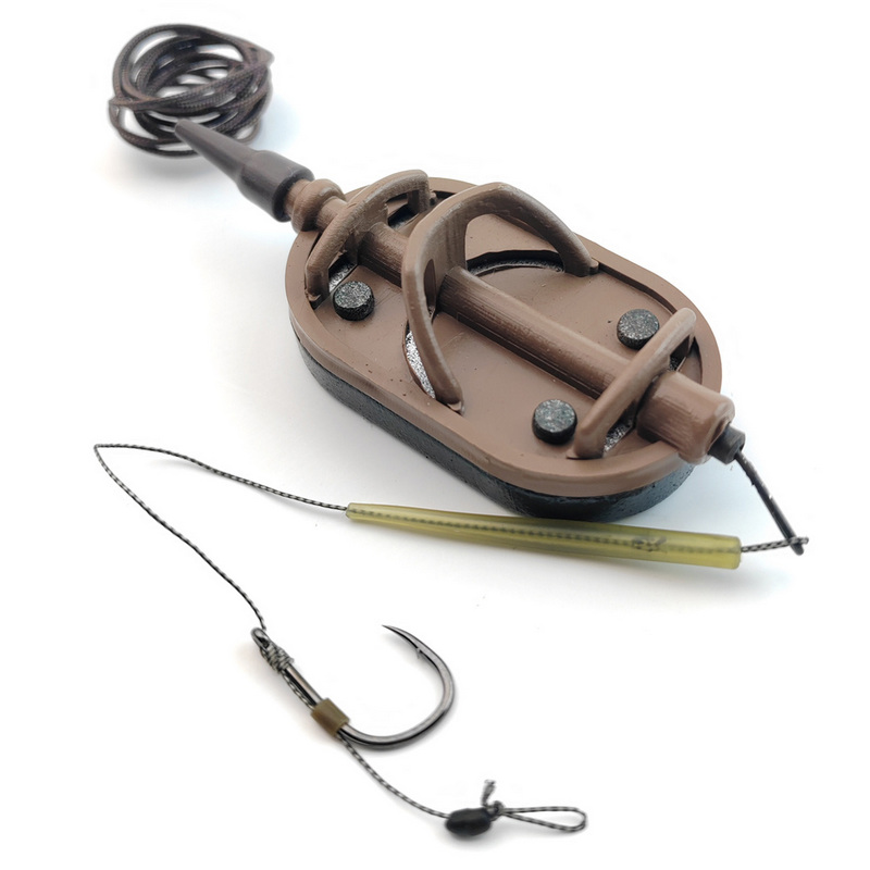 Оснастка карповая FISHING BAND Флэт-Метод 60гр #6