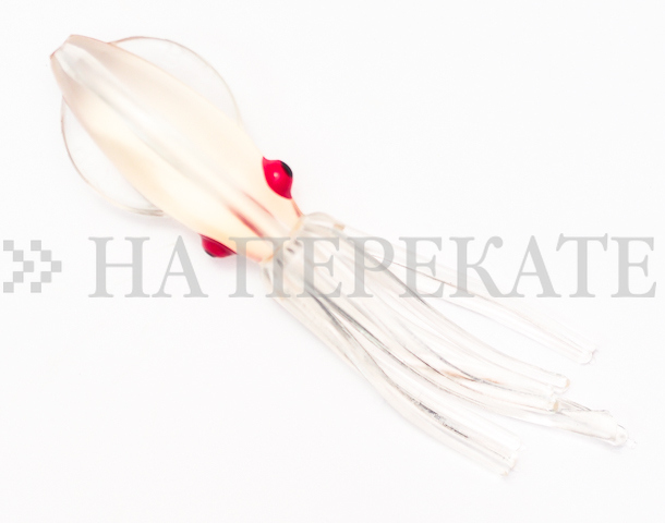 Каракатица B2SQUID 12,7 см неоснащ. Clear/Red Eyes UV