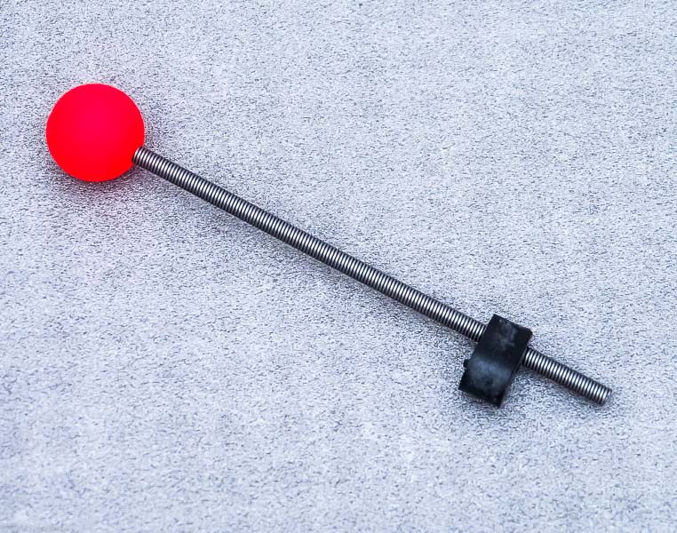 Сторожок пружинный 10см (шар 1.8см) (PF)