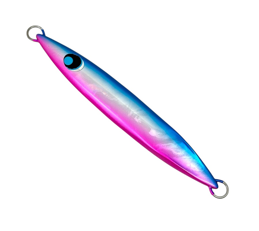 Пилькер UROCO Jig Center Short 145g #247AWG Bull Pin/HD Glow 100546 (СИМА. ГОРБУША. КЕТА)