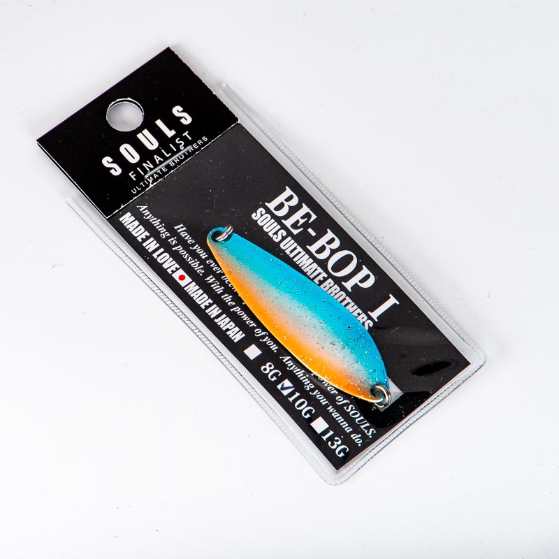Блесна SOULS Be-Bop I 10g 55mm #P02 Silver/Blue Orange