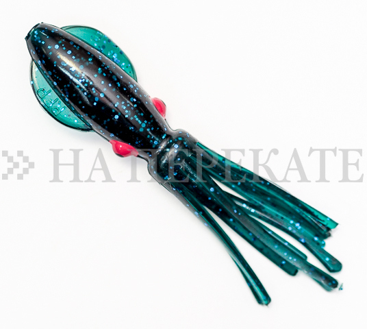 Каракатица B2SQUID 12,7 см неоснащ. Emerald Green/Blue Flake/Pink Eyes 