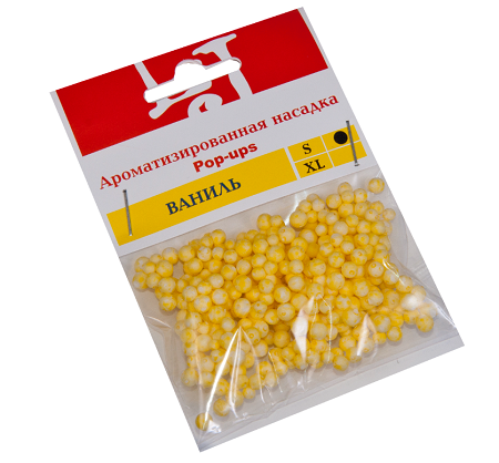 Насадка искусственная Lucky John #S Ваниль (кислотно-жёлтый) B71-002