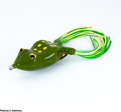 Лягушка Snag Proof Tournament Frog, Green 1/2 oz. 6502