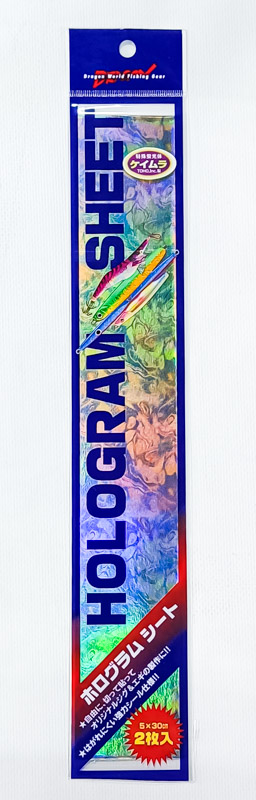 Наклейка голографическая MARUSHIN HOLOGRAM SHEET 5*30cm #SILVER AWABI 121145