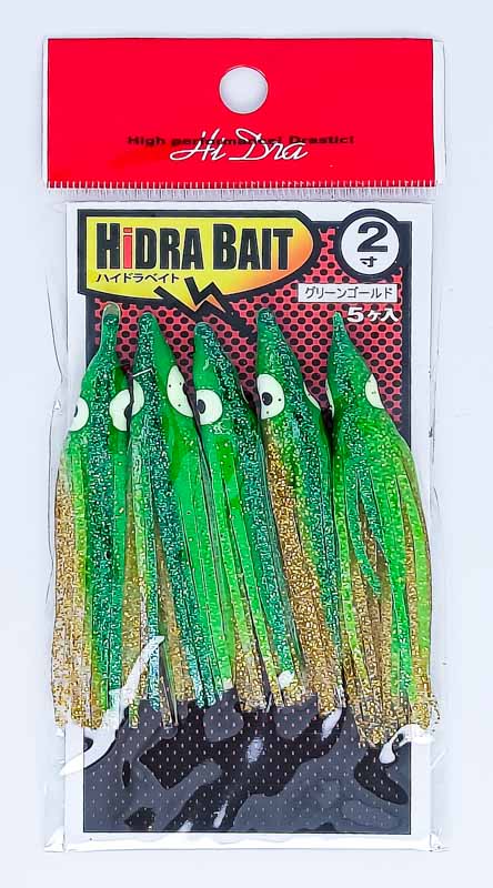 Октопус MARUSHIN HIDRA BAIT 2 60mm GREEN GOLD (1шт) 7641